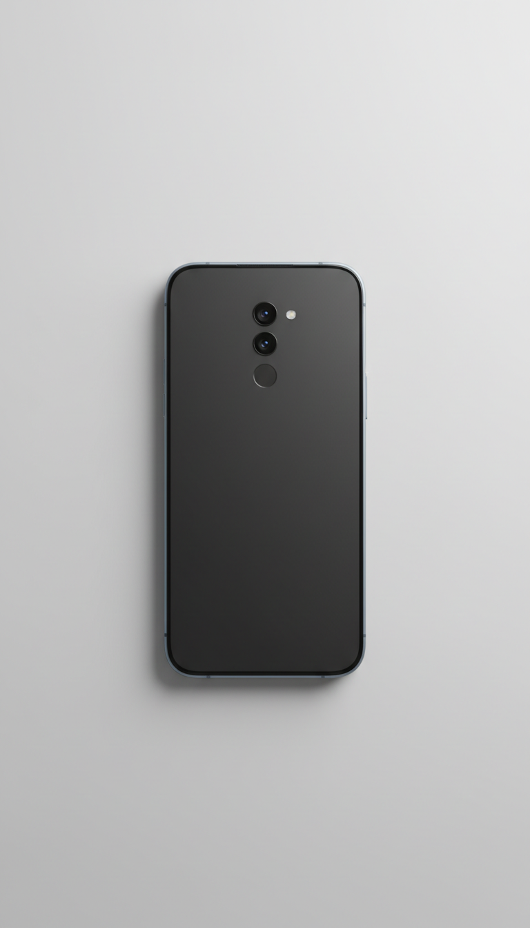 Flagship Smartphone With Glass Display